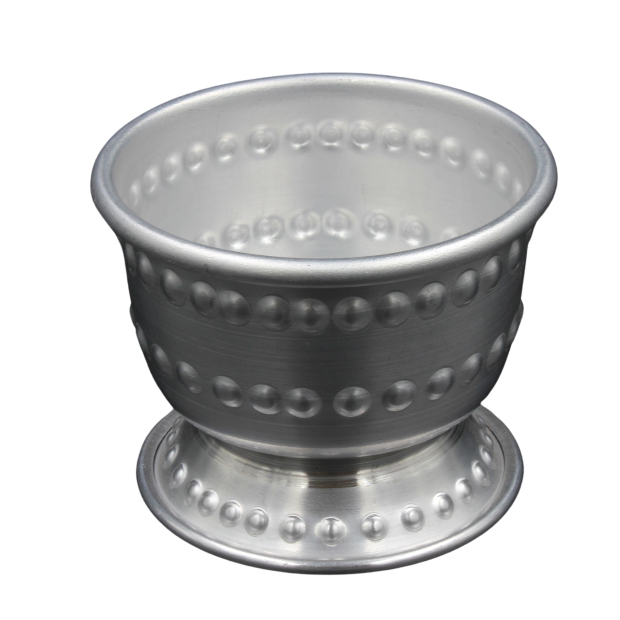 B embossed bowl with base