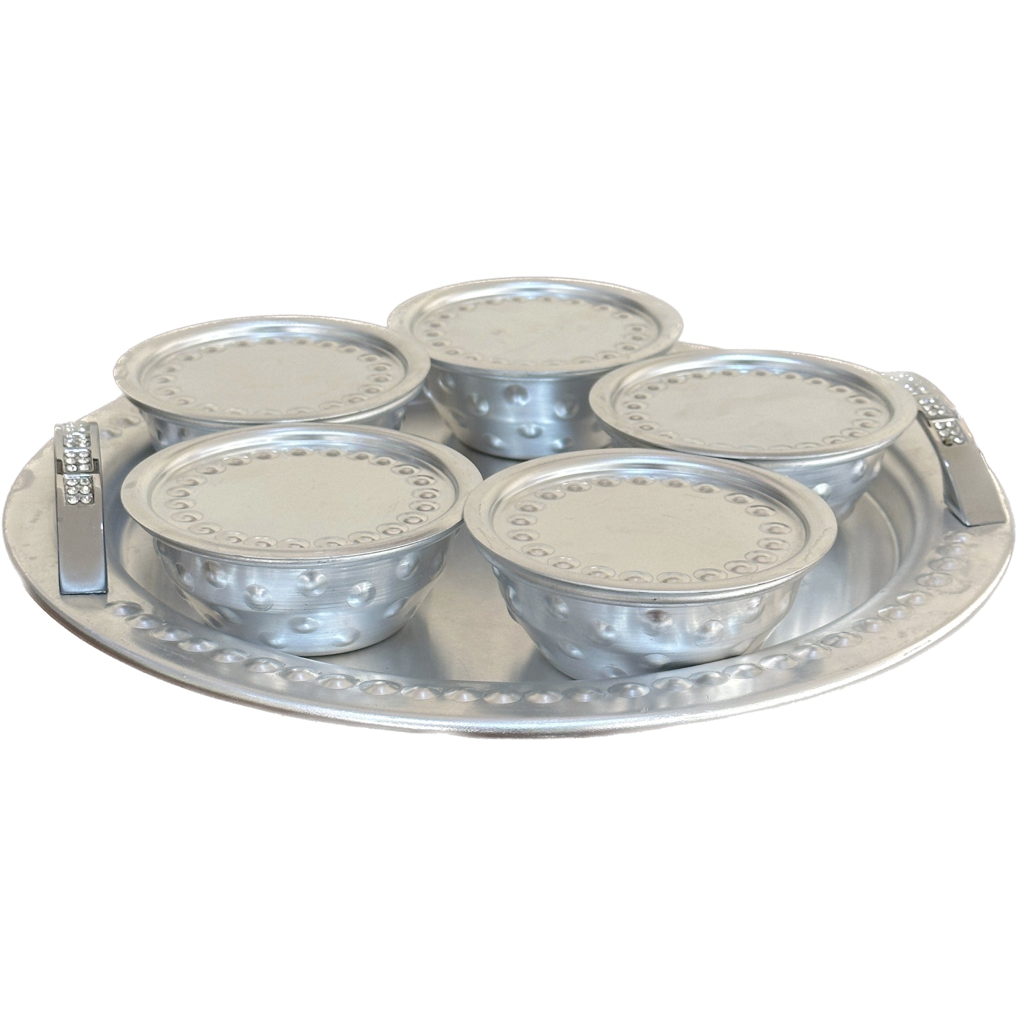 silver tray set