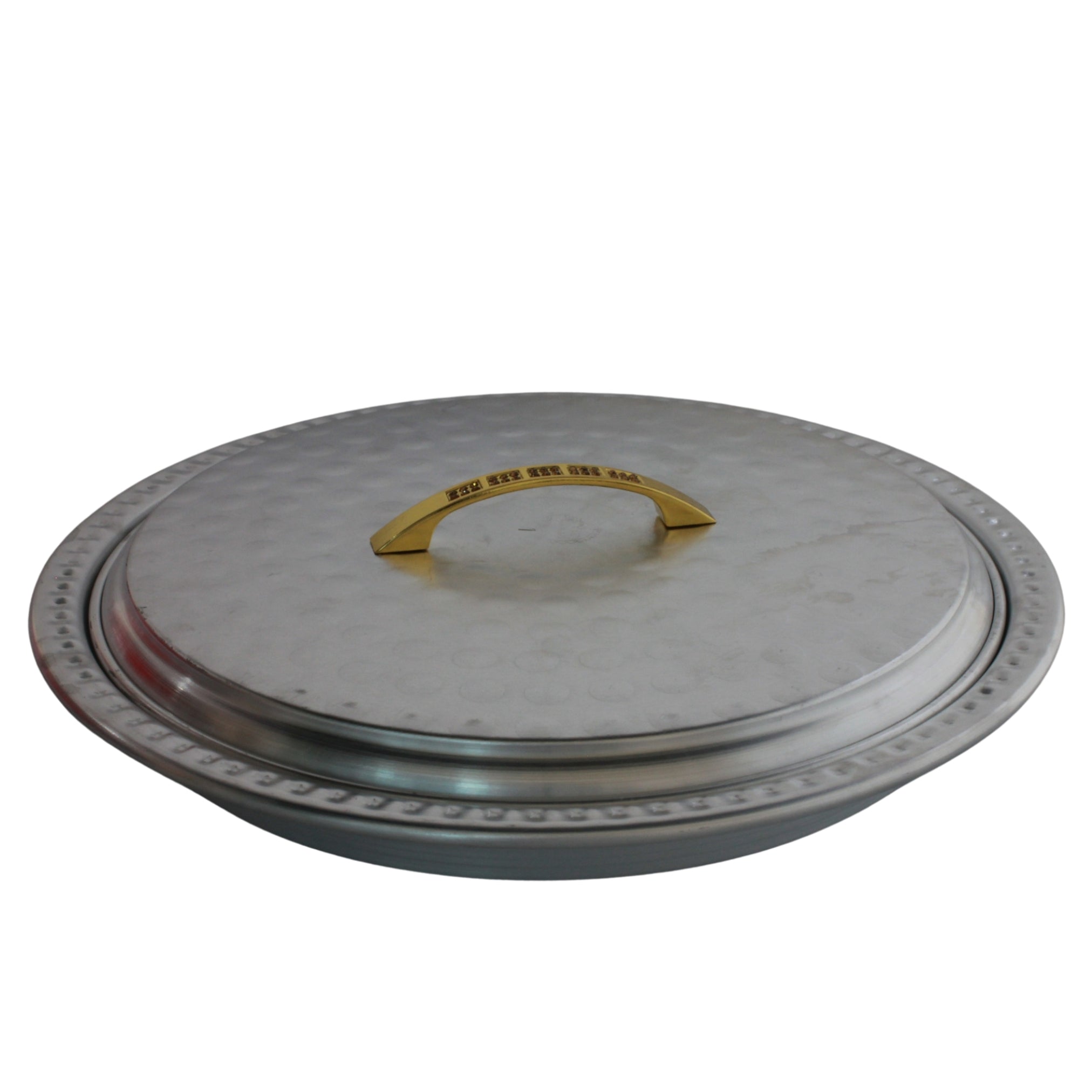 Breakfast tray with aluminum lid