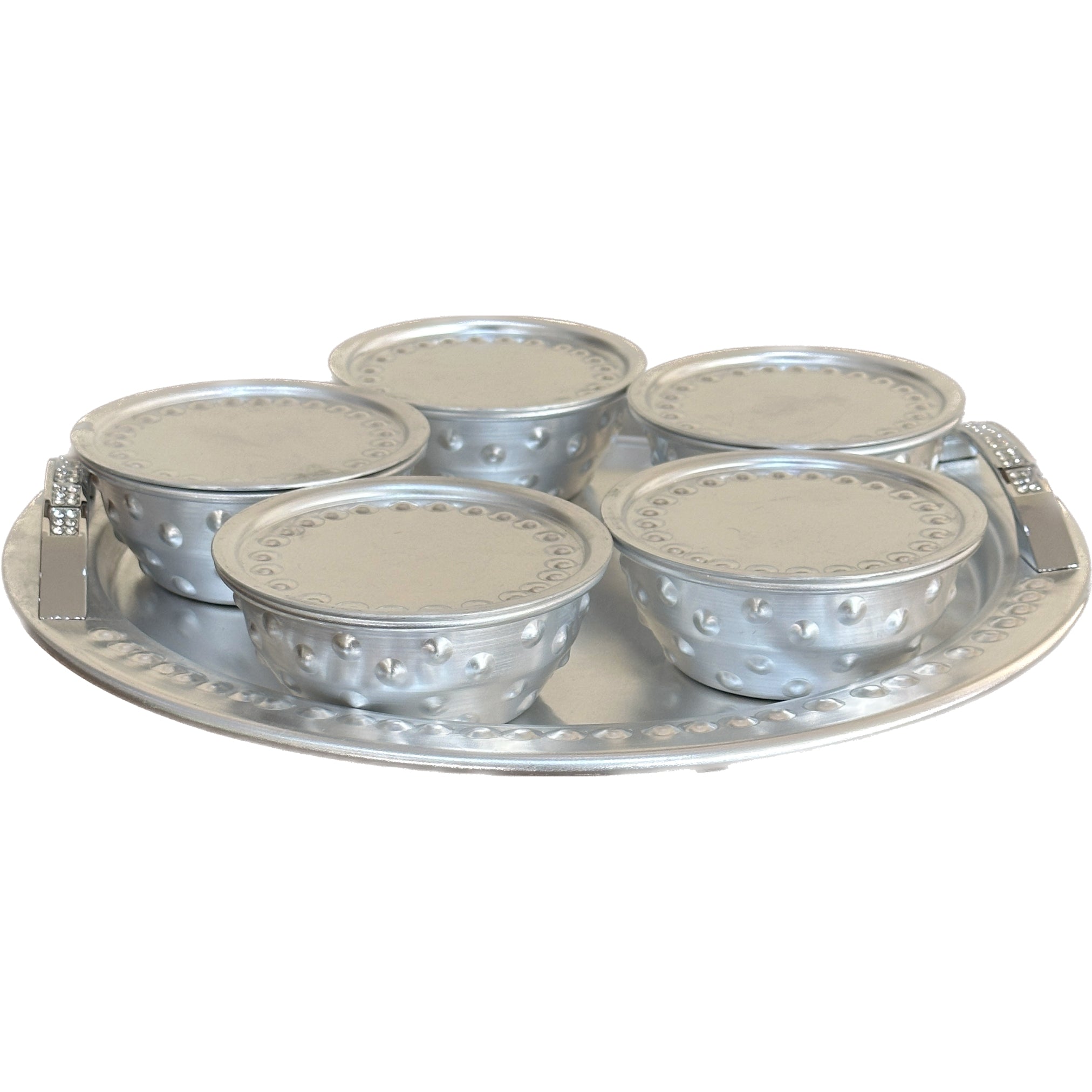 silver tray set