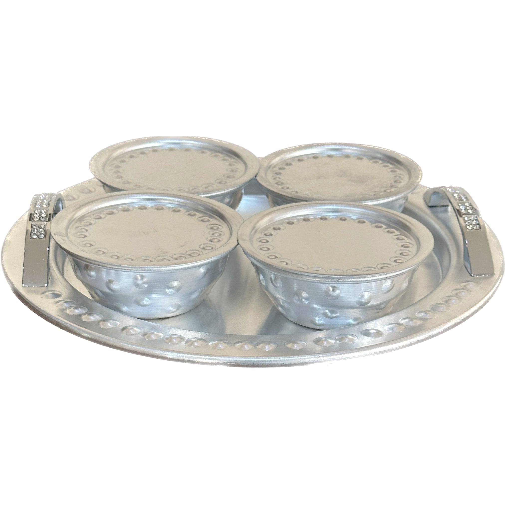 silver tray set
