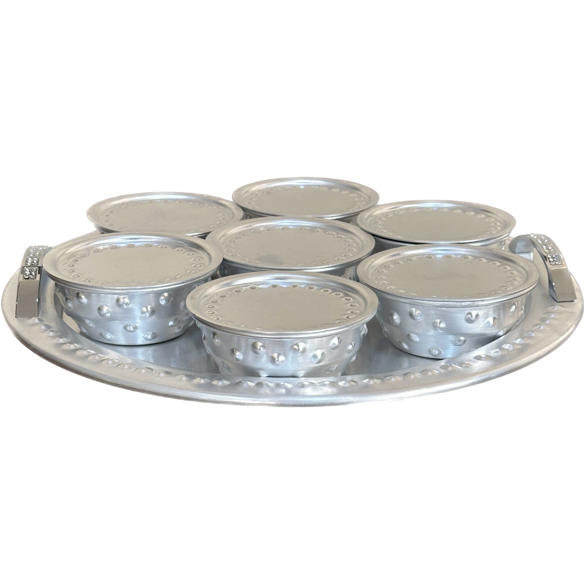 silver tray set