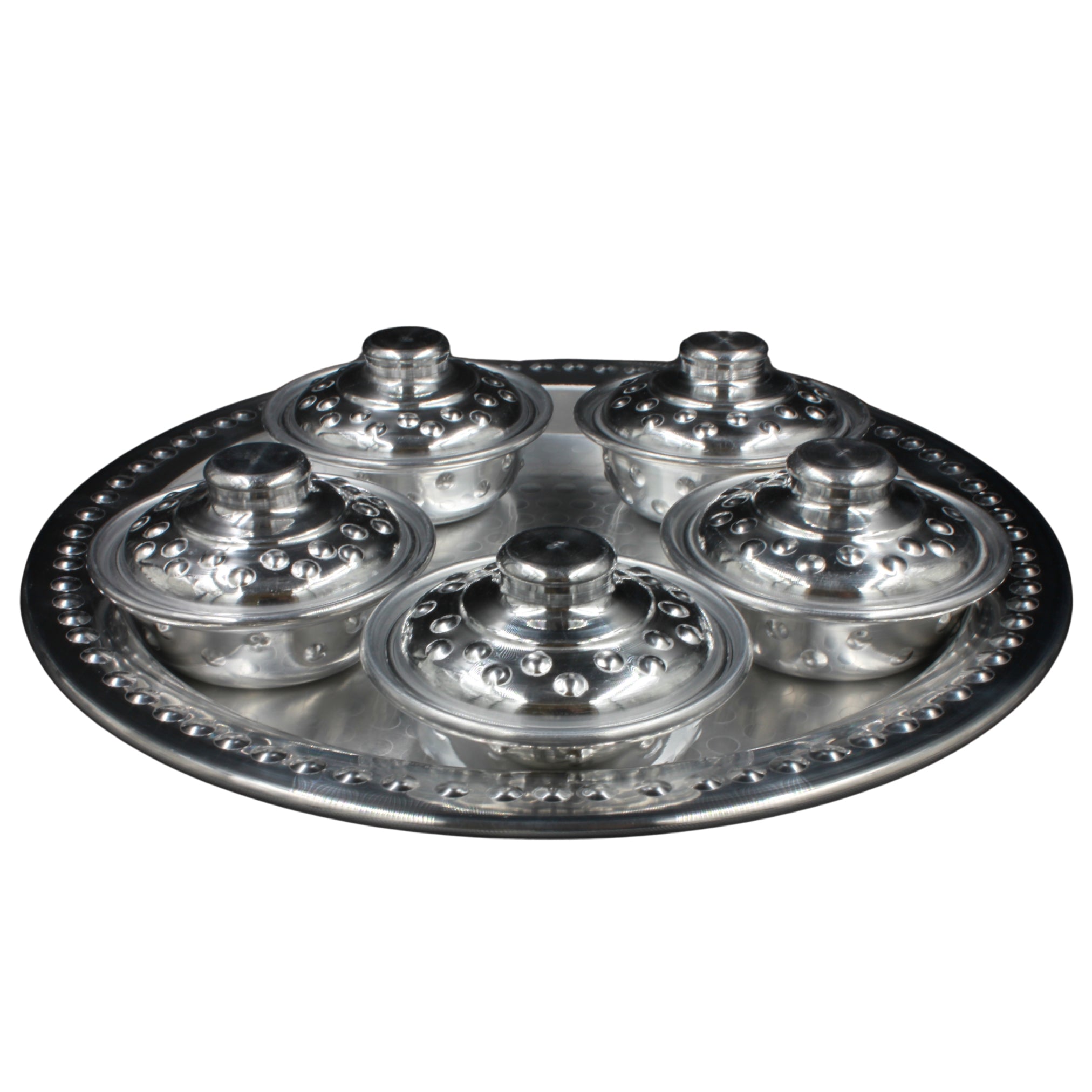 Shiny Embossed Tray Set No. 3