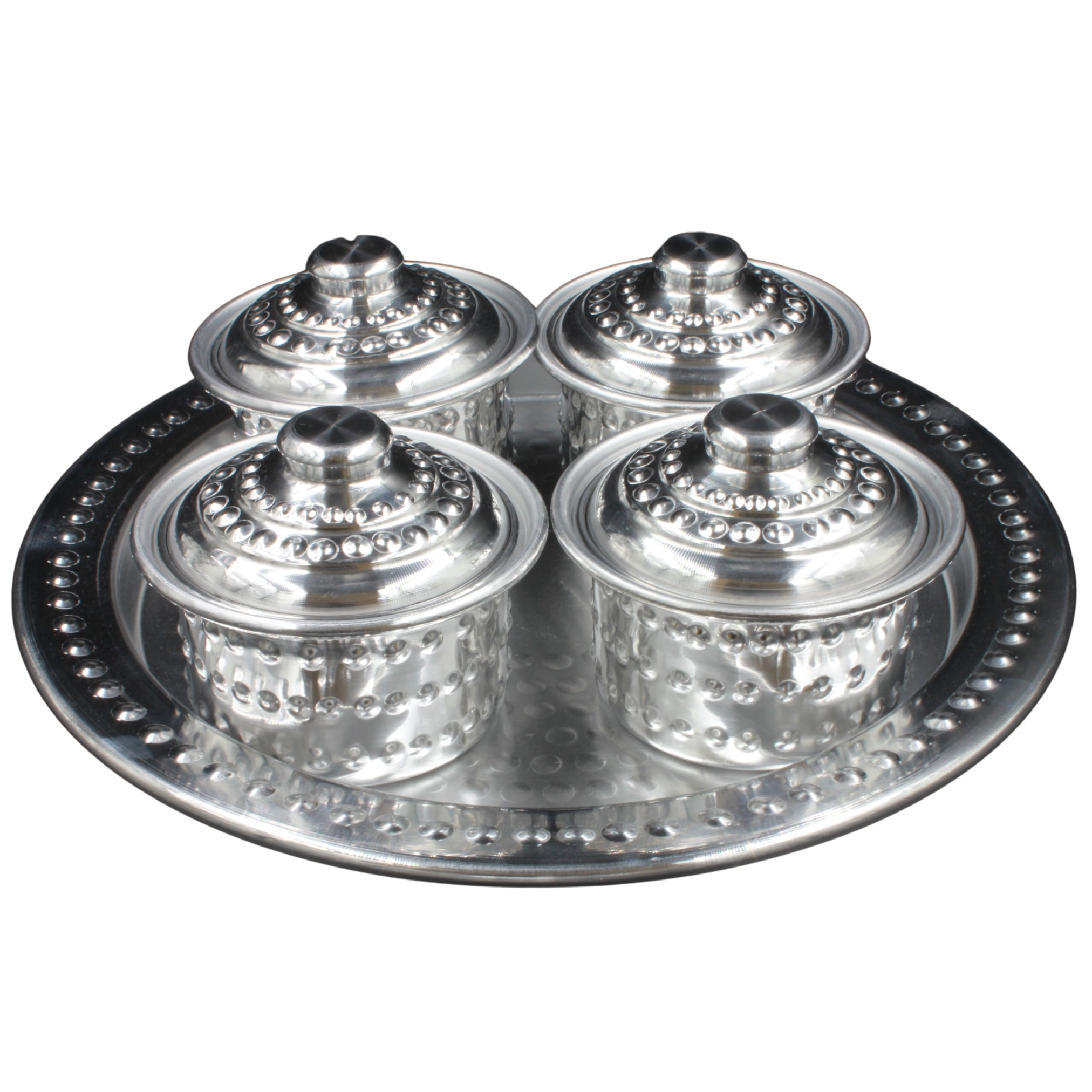 Shiny Embossed Tray Set No. 3