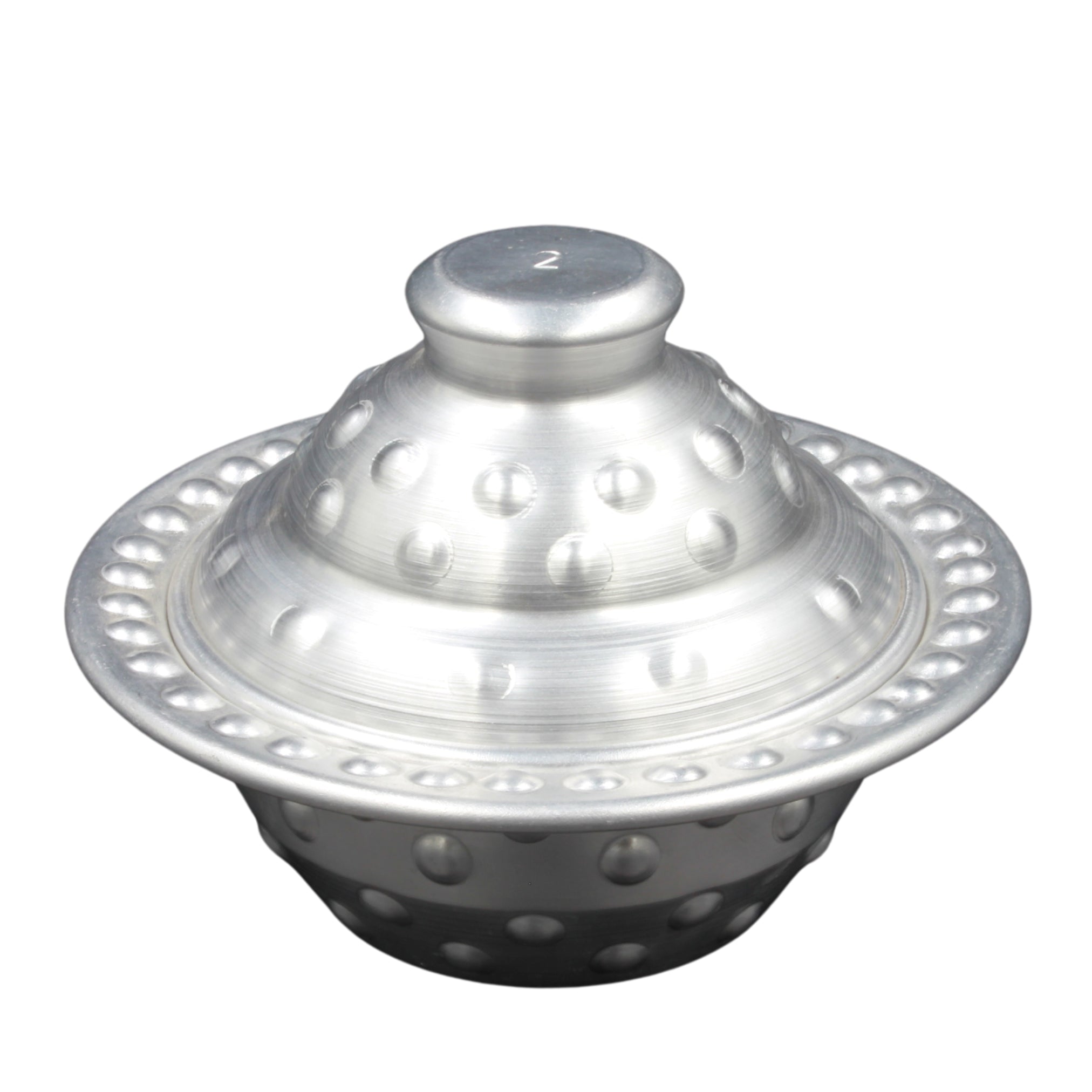 B ribbed date with embossed lid