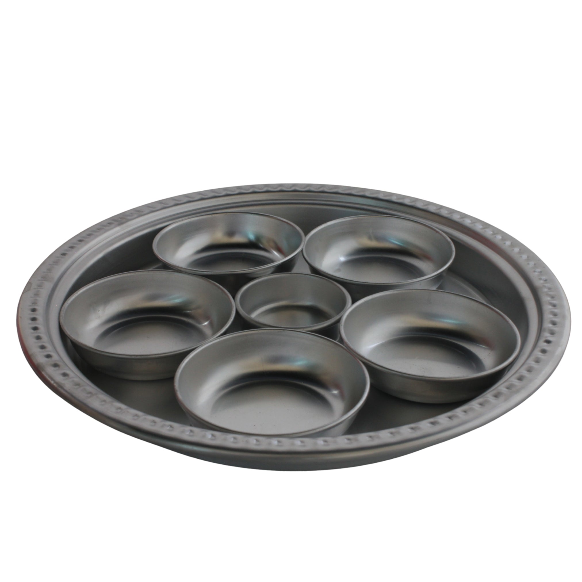 High acrylic cover breakfast tray
