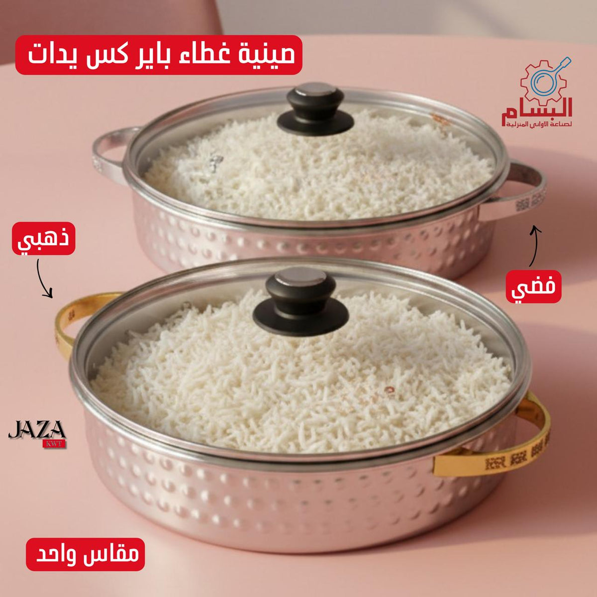 D صينية غطاء بايركس