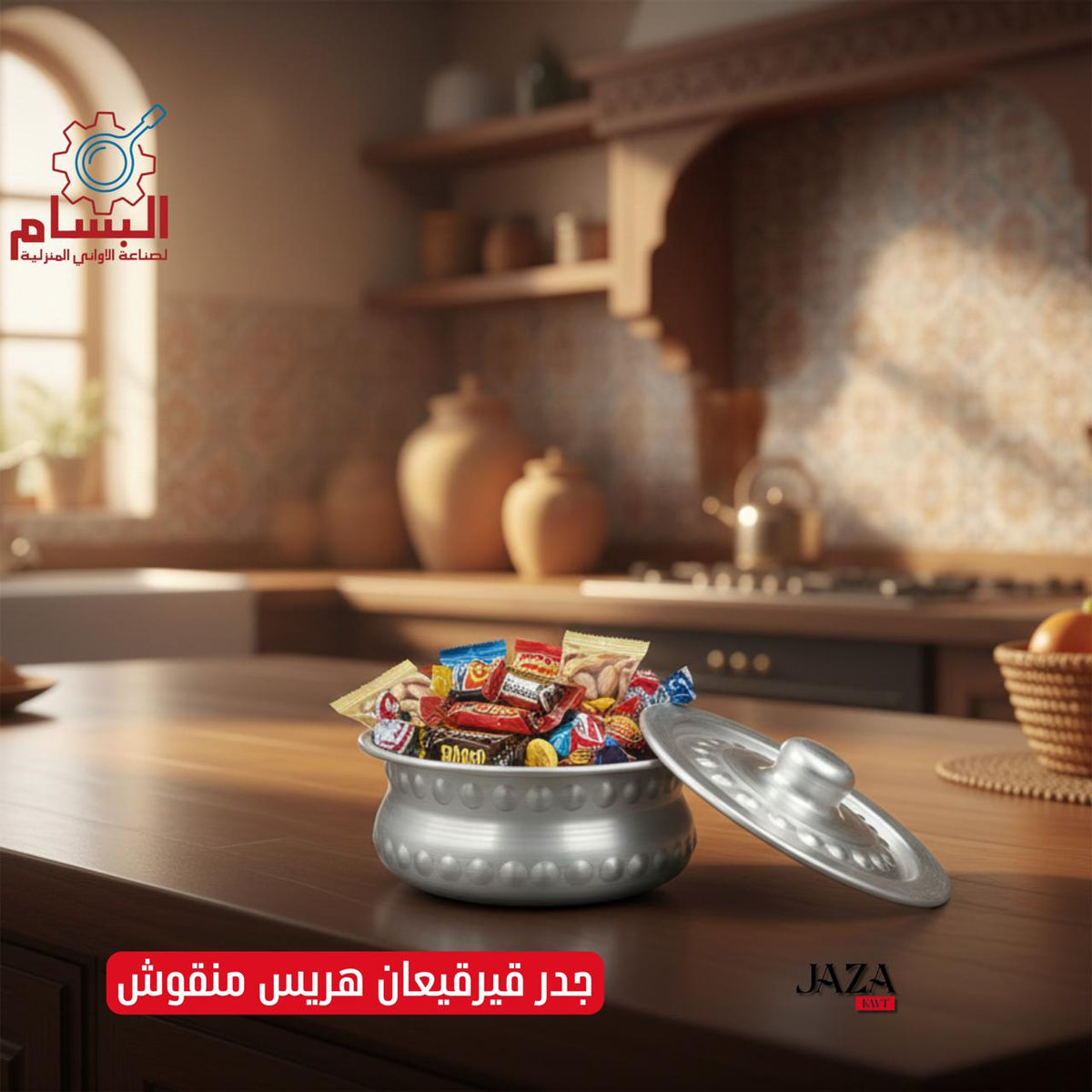 جدر قرقيعان منقوش